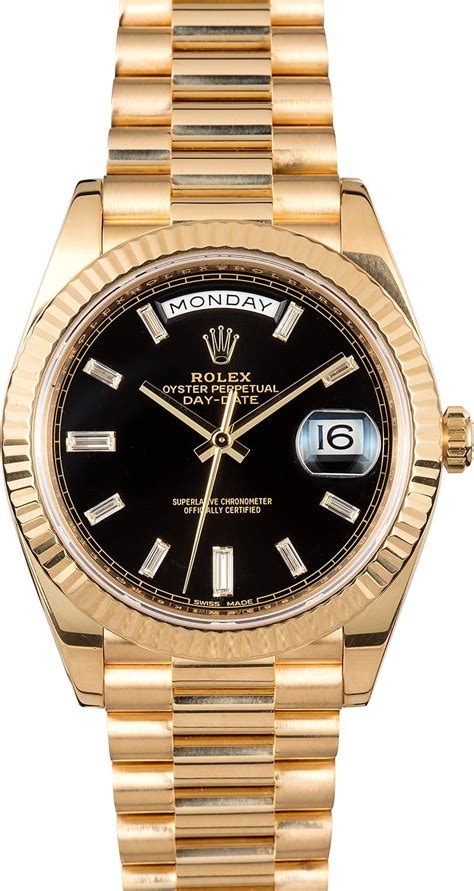 rolex day date 40 president|Rolex Day-Date 40mm price.